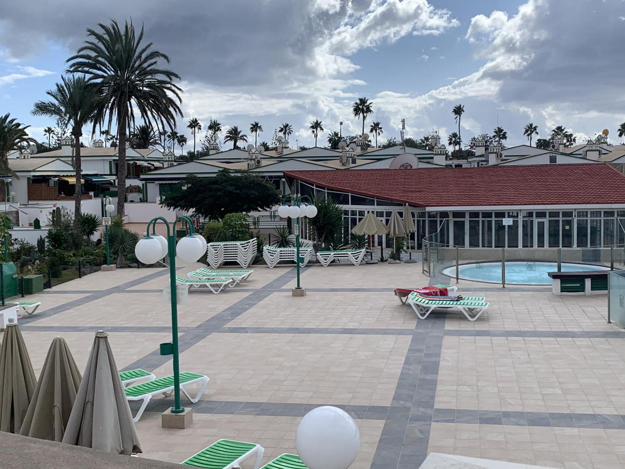 En Complejo Tranquilo En Vakantiehuis Maspalomas (Gran Canaria)